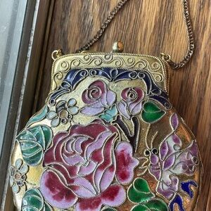 Handbag Christmas Ornament for Women & Girls - Metal Sparkly Victoria Purse 6.5”